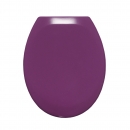 WC-Sitz in Violett mit Absenkautomatik und Quick-Release-Funktion